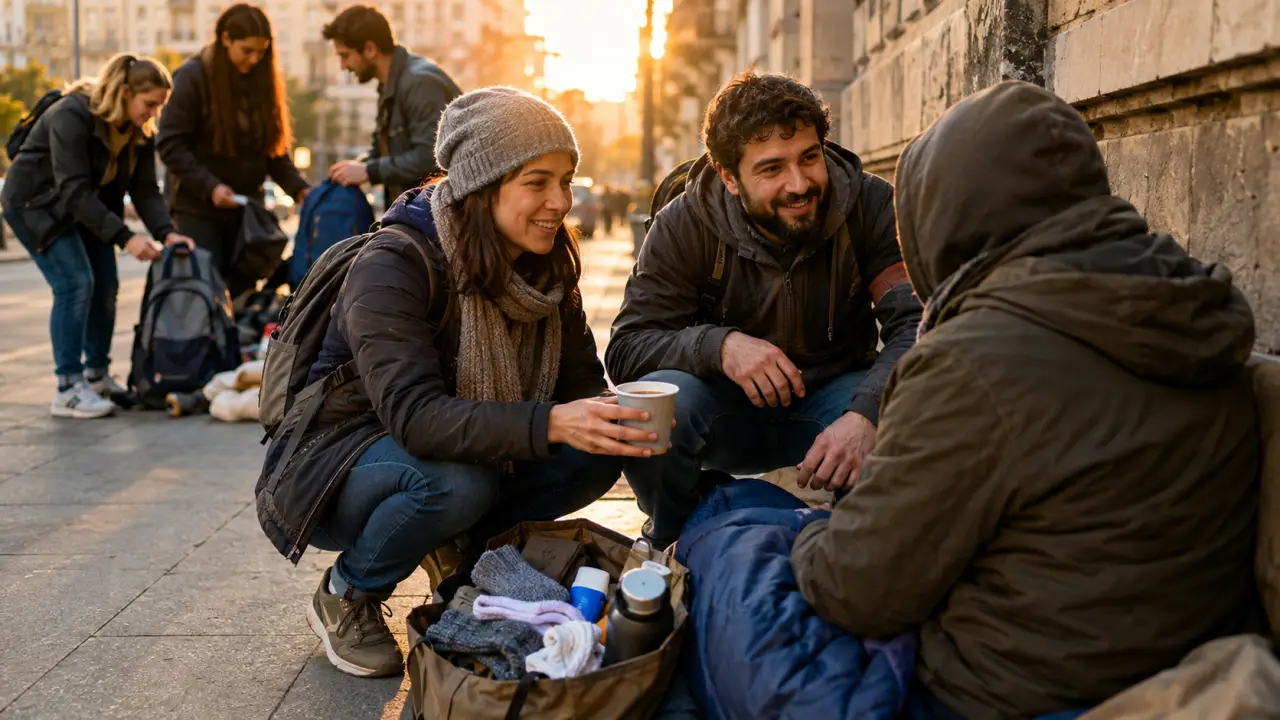 Mains de différentes générations se tenant ensemble dans une lumière dorée