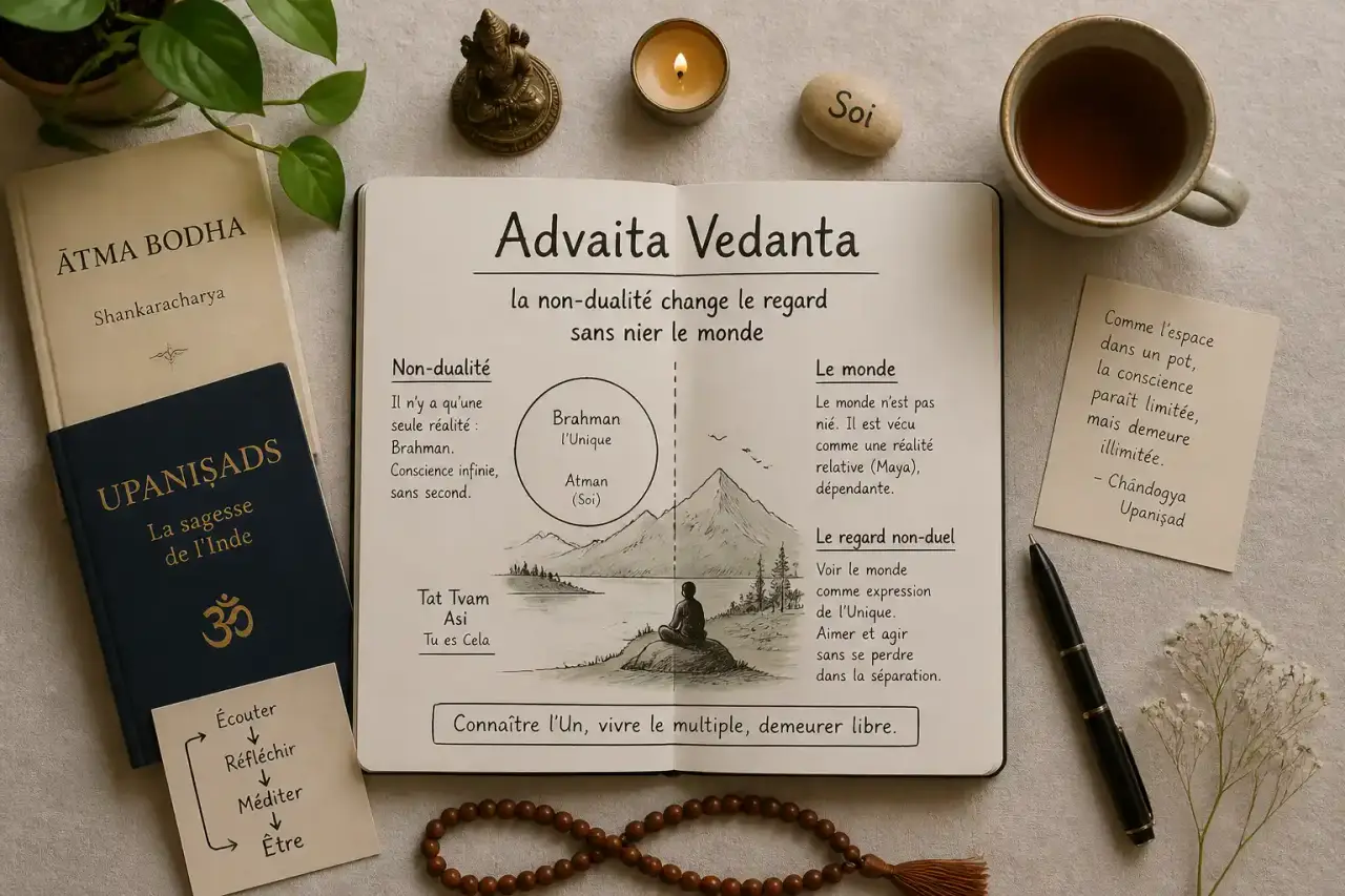Advaita Vedanta : la non-dualité change le regard sans nier le monde