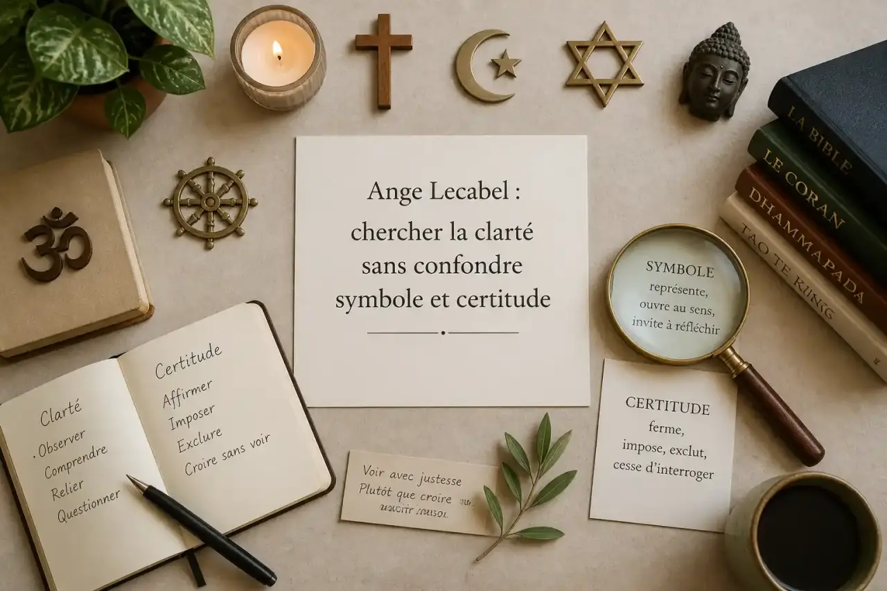 Ange Lecabel : chercher la clarté sans confondre symbole et certitude