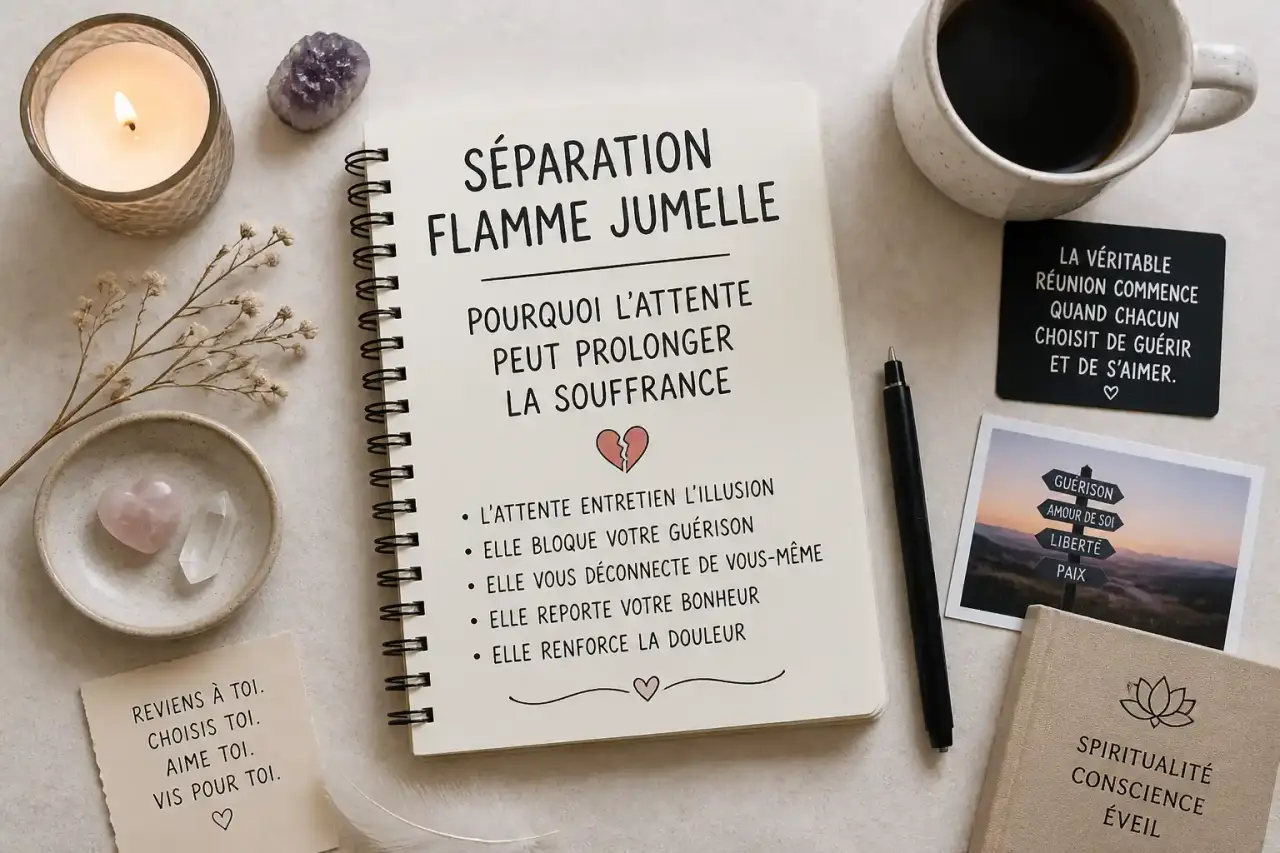 Séparation flamme jumelle : pourquoi l’attente peut prolonger la souffrance