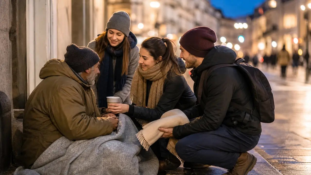 Mains de différentes générations se tenant ensemble dans une lumière dorée